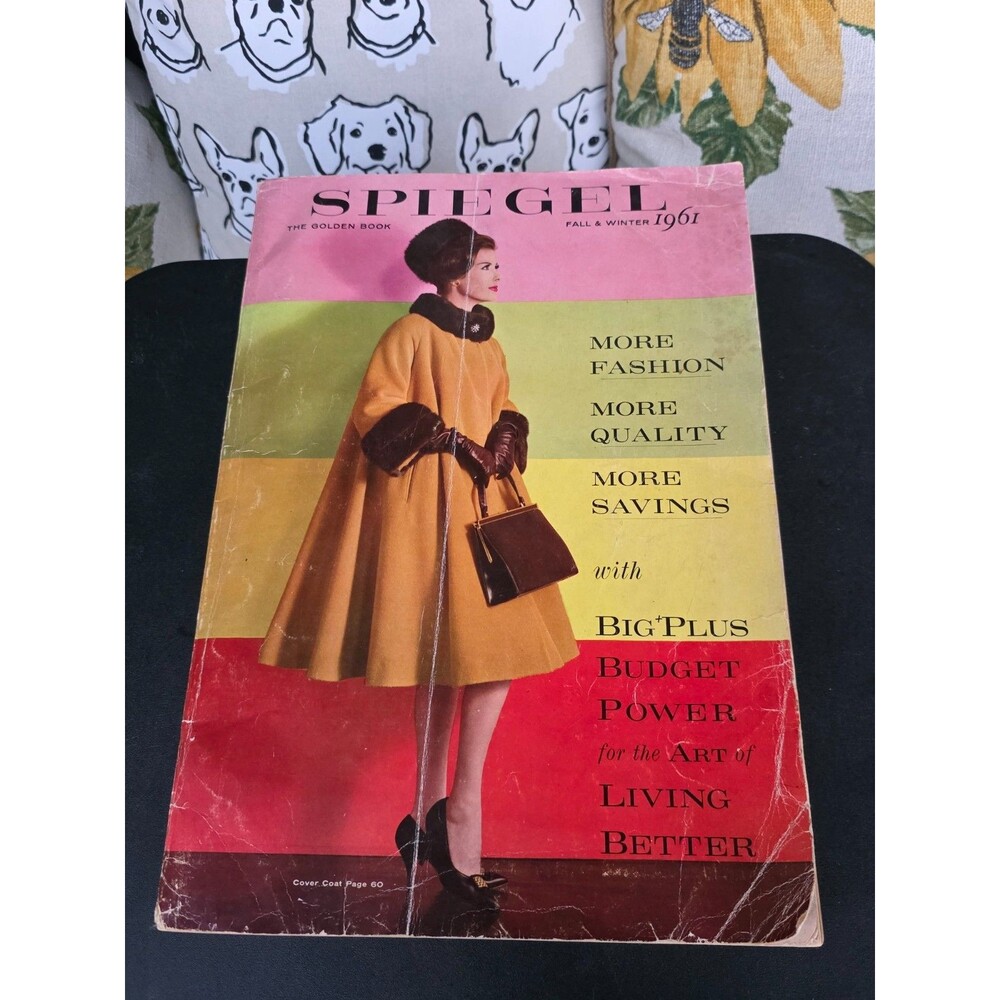 1961 Spiegel Catalogue Vintage Fashion The Golden Book Mid-Century 3 lbs 6 oz